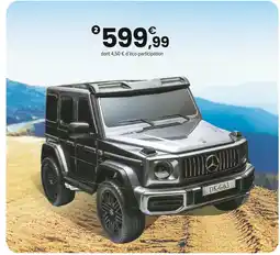 JouéClub MERCEDES AMG G63 ÉLECTRIQUE | 3 ans offre