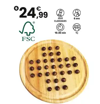JouéClub FSC SOLITAIRE offre