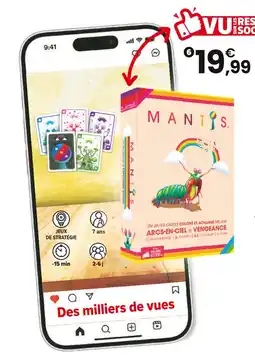 JouéClub MANTIS MANTIS offre