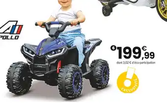 JouéClub QUAD ÉLECTRIQUE RUNNER | offre