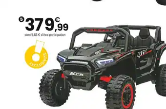JouéClub APOLLO Buggy électrique explorer | 3 ans offre
