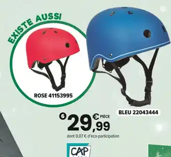 JouéClub Casque + led - taille 48-53 offre
