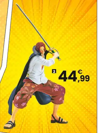JouéClub One piece grandista figurine shanks offre