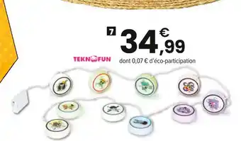 JouéClub TEKNOFUN Guirlande lumineuse one piece offre