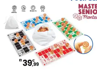 JouéClub Jeu du loto master senior | offre