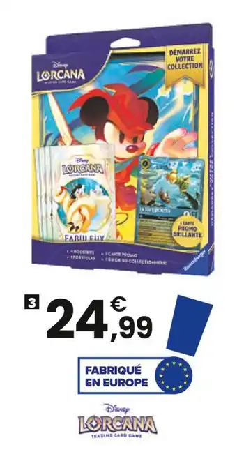 JouéClub DISNEY LORCANA - COFFRET DÉMARREZ VOTRE COLLECTION offre