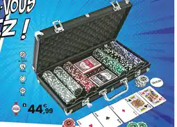 JouéClub MALLETTE DE POKER 300 JETONS | offre