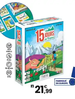 JouéClub Collective Adventure 15 JOURS EN FRANCE offre