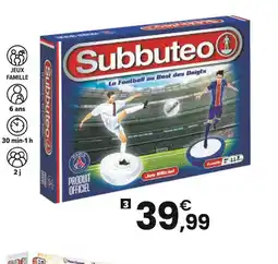 JouéClub Subbuteo licence psg 2020 offre
