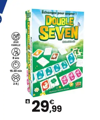 JouéClub Double Seven offre