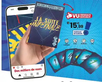JouéClub Jeu la suite infernale offre