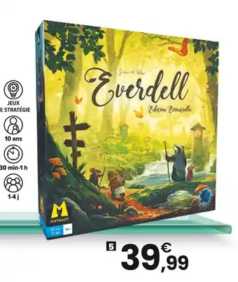 JouéClub Matagot Everdell Édition Essentielle offre