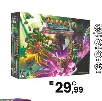 JouéClub Clank ! catacombes extension antres et cavernes oubliées offre