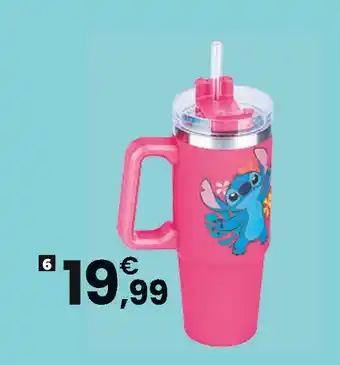 JouéClub Disney Stitch Mug de voyage 900 ml offre