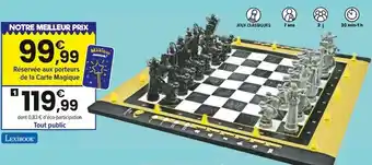 JouéClub LEXIBOOK Harry potter - jeu d’échecs éléctronique offre
