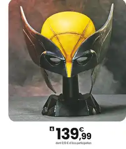 JouéClub Marvel - casque volwerine offre