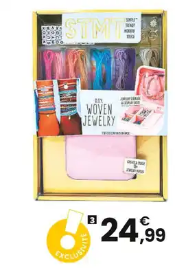 JouéClub STMT Coffret diy - bracelets à tisser offre