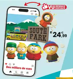 JouéClub South park - coffret 5 figurines 6 cm dans boîte bus scolaire offre
