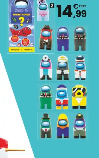 AMONG US CAPSULE AMONG US VAGUE 2 3 ans