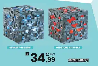 JouéClub Minecraft Minerai lumineux offre