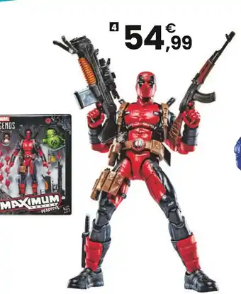 JouéClub Figurine marvel legends maximum deadpool offre