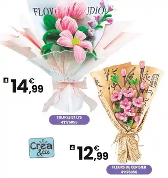 JouéClub Crea & Cie Kit bouquet torsade offre