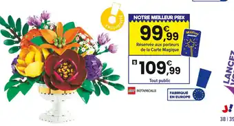 LEGO 10345 la composition florale | 18 ans