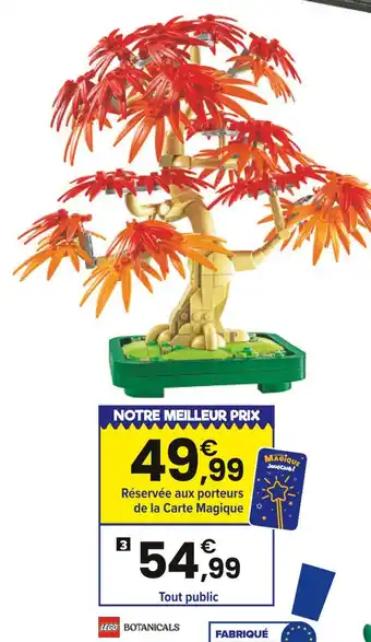 JouéClub LEGO Botanicals offre