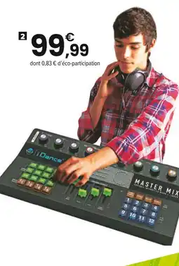 JouéClub Master mix table de mixage et looper portable interactive offre