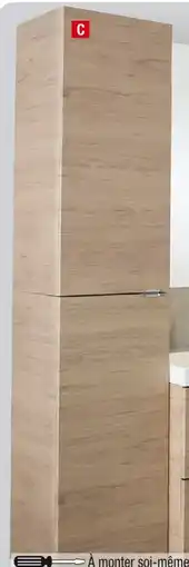 Brico Dépôt Armoire murale l.40 cm imitation chêne idalie offre