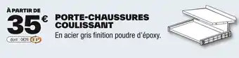 Brico Dépôt Porte-chaussures coulissant offre