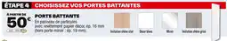 Brico Dépôt Porte battante offre