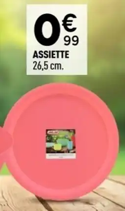 Centrakor Assiette offre