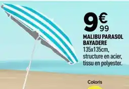 Centrakor Malibu parasol bayadere offre