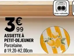 Centrakor Assiette à petit-dejeuner offre