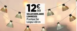 Centrakor Solar guirlande lumineuse offre