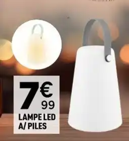 Centrakor Lampe led a/piles offre