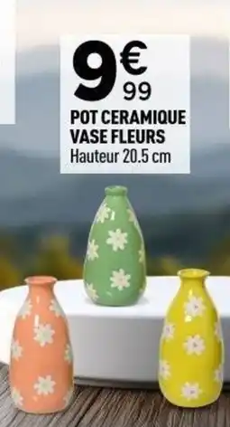 Centrakor Pot ceramique vase fleurs offre
