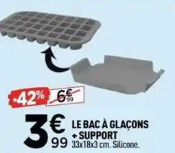 Centrakor Le bac à glaçons + support offre