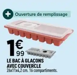 Centrakor Le bac à glaçons avec couvercle offre