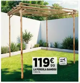 Centrakor La pergola bambou offre