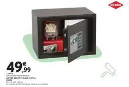 Intermarché Hyper COGEX Coffre securite code digital offre