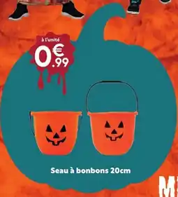 Maxi Bazar Seau à bonbons 20cm offre