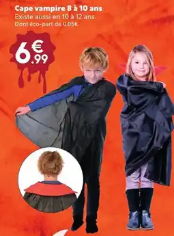 Maxi Bazar Cape vampire 8 à 10 ans offre