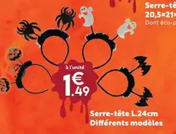 Maxi Bazar Serre-tête L.24cm offre