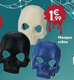 Maxi Bazar Masque crâne offre