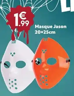 Maxi Bazar Masque Jason 20x25cm offre