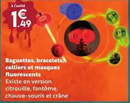Maxi Bazar Baguettes, bracelets, colliers et masques fluorescents offre