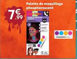 Maxi Bazar Palette de maquillage phosphorescent offre