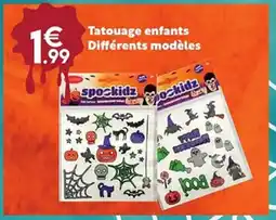 Maxi Bazar Tatouage enfants offre